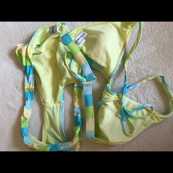 Striped Bikini by Rampage - Picture 5 of 6